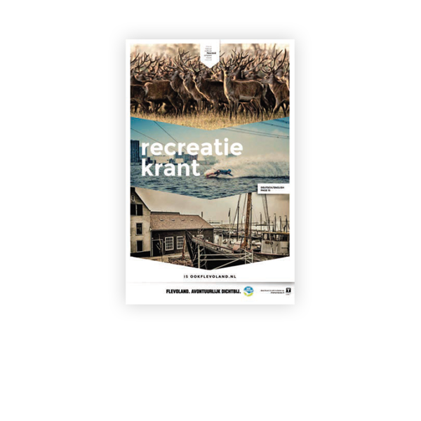 Toerisme Flevoland - Recreatiekrant cultuurcampagne