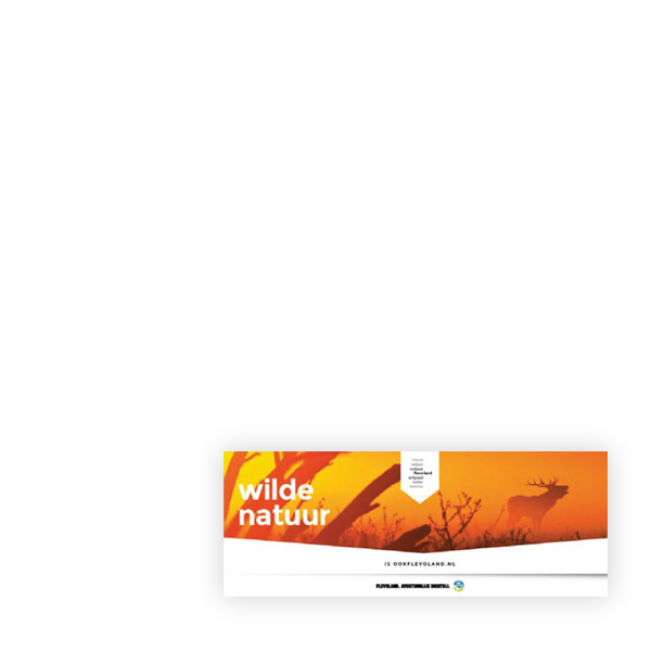 Toerisme Flevoland - cultuurcampagne banner